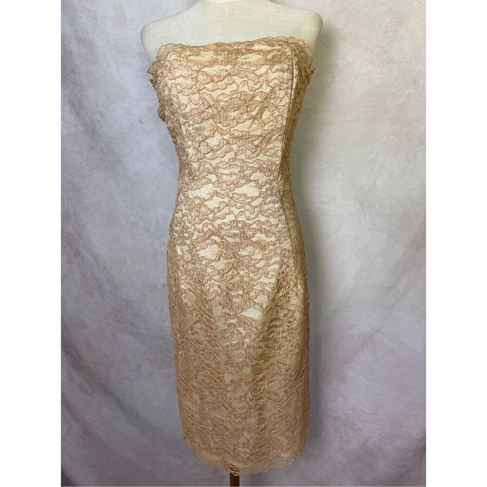 Vintage Lace Mini Dress Mod MCM